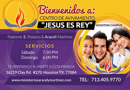 Imprimir Flyers para iglesias en Houston Texas